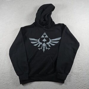 Nintendo Legend of Zelda Triforce Symbol Hoodie Mens Size Small 2014